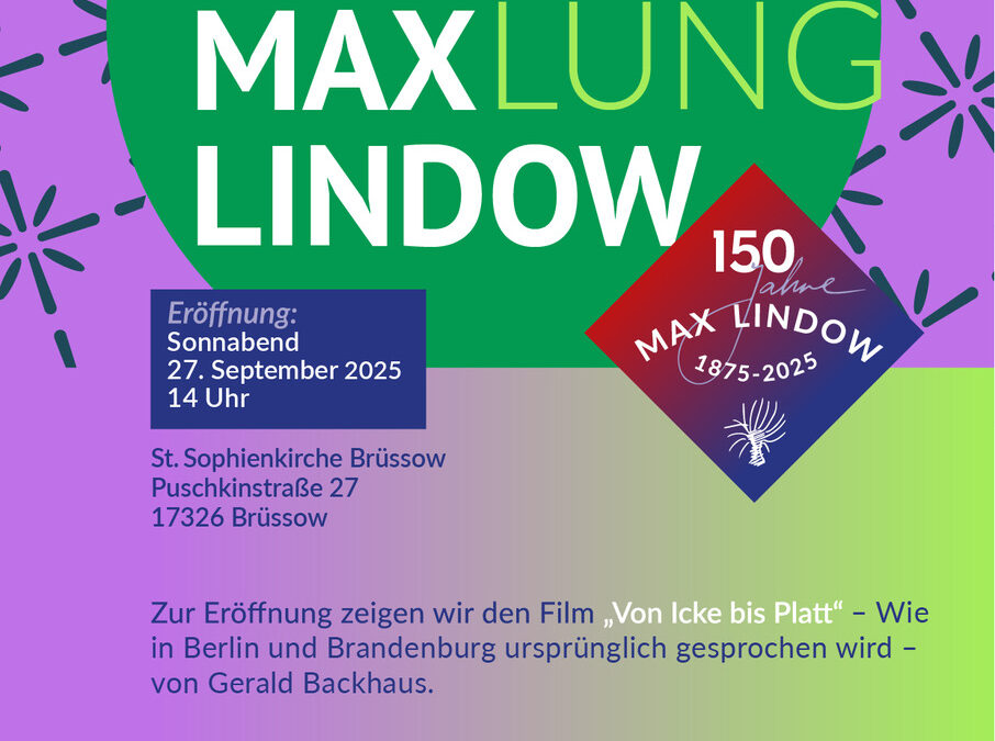 Ausstellungseröffnung „Bi uns to Hus – Die Welt von Max Lindow“