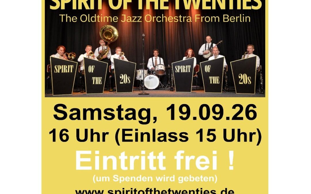 Jazzkonzert: Spirit of the Twenties